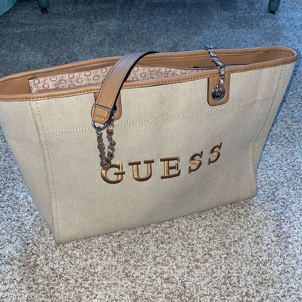Guess Canvas Tote